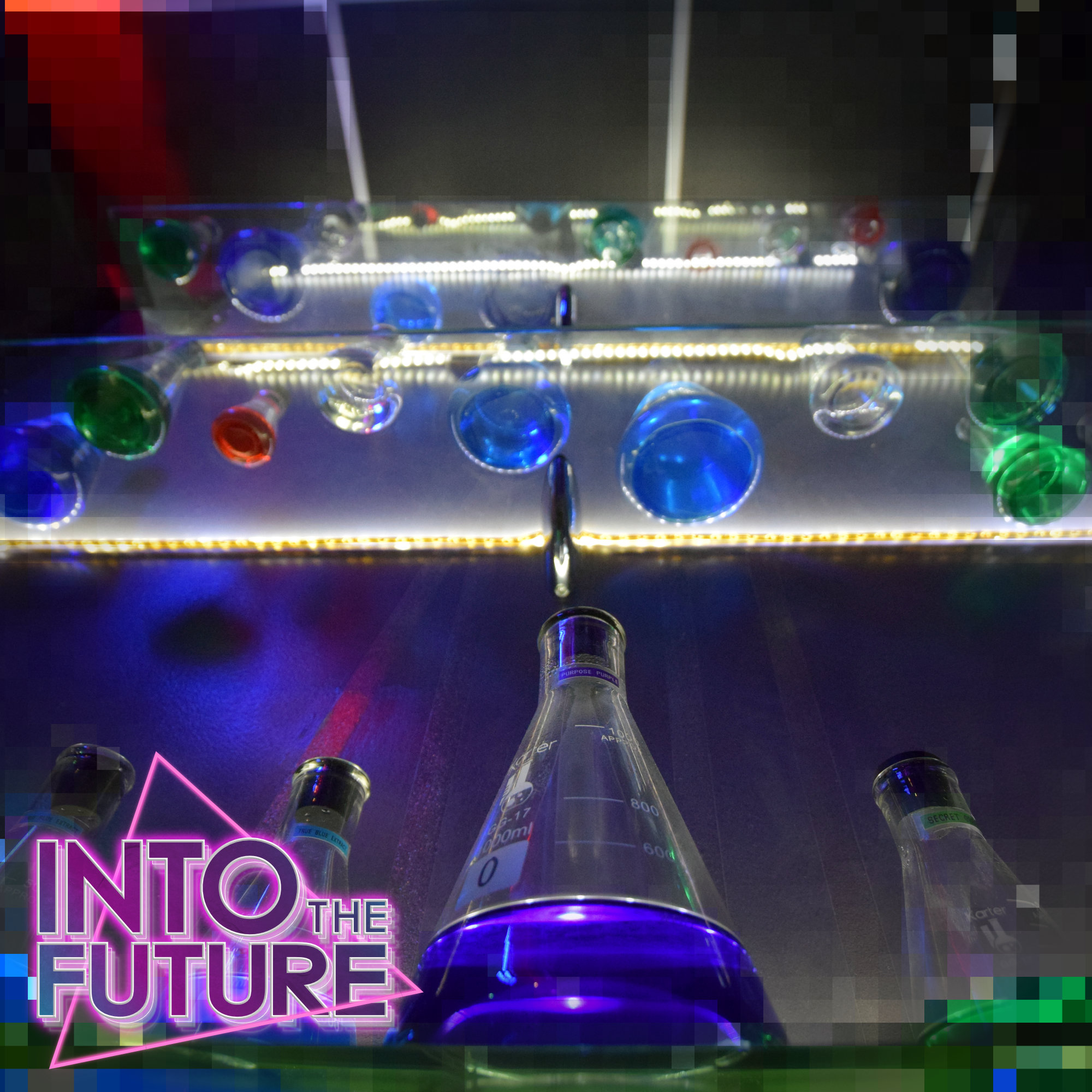 snapshot of the into the future escape room 