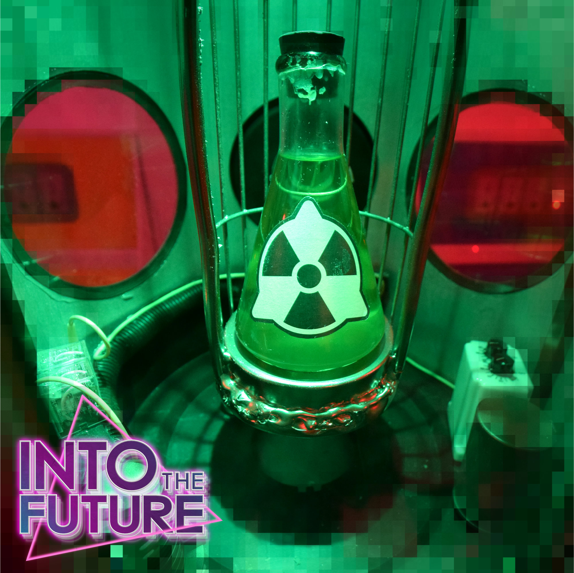 snapshot of the into the future escape room 