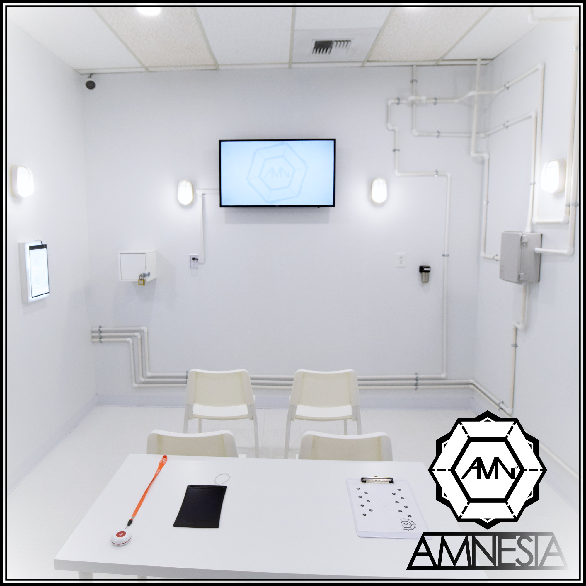 snapshot of amnesia, an escape room at paradigmQ escape games