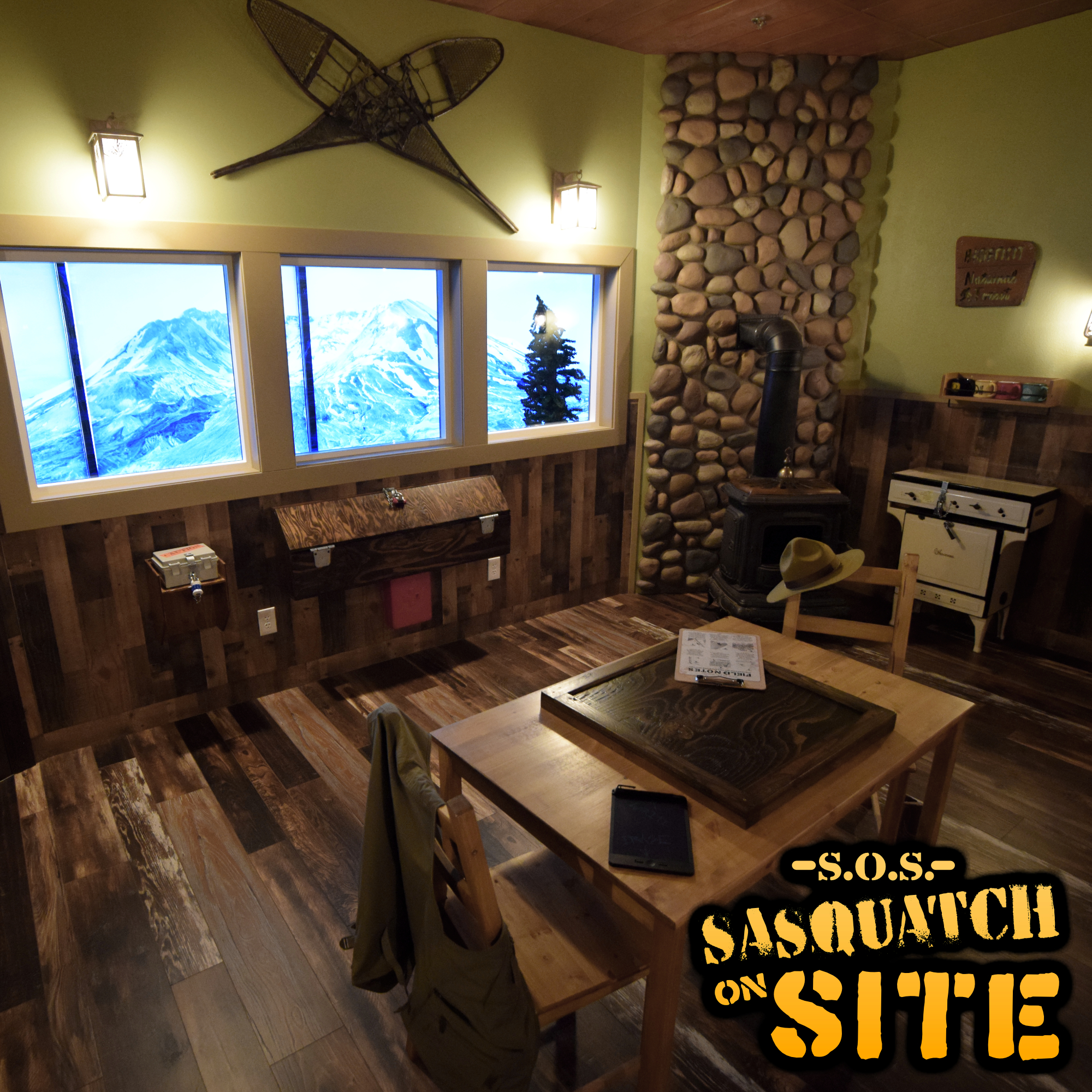 snapshot of Sasquatch escape room
